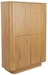 Trendm&ouml;bel24 Mehrzweckschrank Schrank Almira Oak in Holzoptik mit
