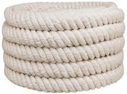 vidaXL Seil Juteseil 30 mm Wei&szlig; 100% Tossa Jute (1-tlg)