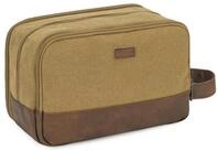LuxusKollektion Kulturbeutel Kulturtasche Herren Reise Canvas Doppkit Tasche...