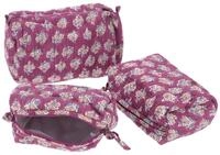 Guru-Shop Aufbewahrungstasche Boho Kosmetiktaschen Set, Waschtasche,..