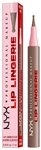 NYX PROFESSIONAL MAKEUP Lippenstift LIP LINGERIE LIP LINER STAIN, wisch- und