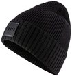 BOSS Beanie Flavio aus Wolle in Rippenstrick, unisex