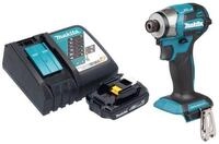 Makita Akku-Schlagschrauber DTD 173 RY1 Akku Schlagschrauber 18 V 180 Nm 1/4&ldquo;