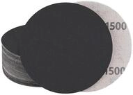 LuxusKollektion Schleifscheibe Schleifpapier 150mm Klett lochfrei trocken nass...
