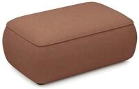 Selsey Polsterhocker, Polsterhocker Pflegeleichter Chenille-Bezug