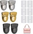 LuxusKollektion Vorh&auml;ngeschloss Taschenschl&ouml;sser 6er Set Metall DIY