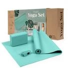 Myga Yogamatte Yoga-Einsteiger-Set - T&uuml;rkis