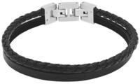 TOM TAILOR Lederarmband Schmuck Geschenk Edelstahl Leder