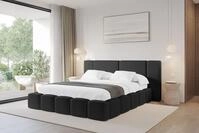 ALTDECOR Polsterbett NILO (Polsterbett mit Bettkasten und Lattenrost, Boxbett...