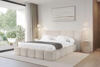 ALTDECOR Polsterbett NILO (Polsterbett mit Bettkasten und Lattenrost, Boxbett...