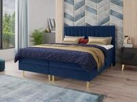 Sofnet Boxbett Gold (mit zwei Bettk&auml;sten, Bonell-Matratze und Topper),...