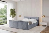 ALTDECOR Polsterbett EMMI-Z-v1 (Polsterbett mit Bettkasten und Lattenrost,...