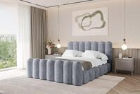 ALTDECOR Polsterbett SORA-Z (Polsterbett mit Bettkasten und Lattenrost, Boxbett...