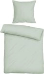 Biberna Bettw&auml;sche 620500, Perkal, 2 teilig, feiner Glanz + weicher Griff,