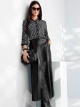 Druckbluse HEINE, Damen, Gr. 40, schwarz-wei&szlig; (schwarz, ecru, bedruckt), 100%