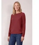 CECIL Shirtbluse mit Smok-Details rot 3XL