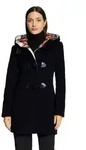 Gil Bret Dufflecoat Dufflecoat mit Kapuze und Wolle/Kaschmir blau 36 EU