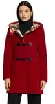 Gil Bret Dufflecoat Dufflecoat mit Kapuze und Wolle/Kaschmir rot 36 EU