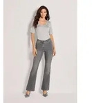 MADELEINE Gerade Jeans Five-Pocket-Jeans im Bootcut-Style Denimjeans mit