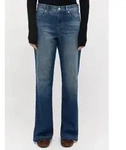 ANGELS Bootcut-Jeans mit Schlitz am Beinabschlu&szlig;, Wide Leg, Stretch gr&uuml;n 44