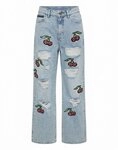 PHILIPP PLEIN Loose-fit-Jeans Skater-Fit-Jeans