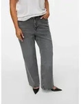 Vero Moda Curve High-waist-Jeans VMCTESSA HR WIDE J RA206 GA CUR NOOS grau 44