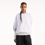 Sweatshirt NEW BALANCE "SPORT ESSENTIALS FLEECE CREW", Damen, Gr. XXL, lila...