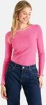 Langarmshirt LIEBLINGSST&Uuml;CK "KyraEP", Damen, Gr. XS, lovely pink, Rippware,