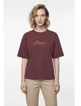 BOSS ORANGE T-Shirt Eregular Premium Damenmode aus reiner Baumwolle, Relaxed...