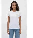 BOSS ORANGE T-Shirt Elove Premium Damenmode mit Stickerei, Slim Fit