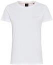 T-Shirt BOSS ORANGE "Elove Premium Damenmode", Damen, Gr. L, wei&szlig; (wei&szlig; 100),