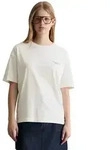 Marc O'Polo DENIM T-Shirt Logo-T-Shirt relaxed aus Organic Cotton wei&szlig; XXL (44)