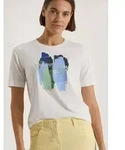 CECIL Kurzarmshirt Sommershirt mit Print