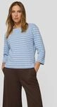 3/4-Arm-Shirt RABE, Damen, Gr. 36, blau (ozean), Strick, Obermaterial: 52% Baumwolle,