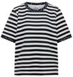 CECIL T-Shirt mit Animal-Print Details, Softer Viskosemix, Rundhals