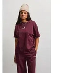 PEGADOR T-Shirt Bracy Heavy Oversized Tee Baumwolle, oversize rot S (46/48)