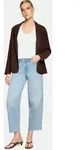 Shirttop ZERO "Basic Shirt mit V-Ausschnitt", Damen, Gr. 36, wei&szlig; (brilliant...