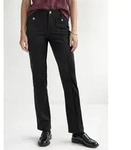 STREET ONE Stoffhose High Waist schwarz 32