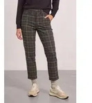 STREET ONE Chinohose mit Elastikbund braun 32