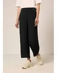 STREET ONE STUDIO Stoffhose Middle Waist schwarz 34