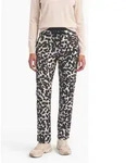 STREET ONE STUDIO Jogger Pants mit Leo-Muster beige 32