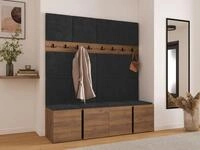 MIRJAN24 Garderoben-Set Orion V, (Komplett-Set, 2x Schuhschrank, 2x