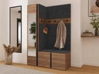 MIRJAN24 Garderoben-Set Orion X, (Komplett-Set, Schuhschrank, Schrank mit...