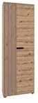 xonox.home Garderobenschrank Keno Schrank in Eiche Nachbildung 65 x 191 x 37 cm