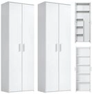 mokebo Schrank-Set Die Allzweckwaffe Mehrzweckschrank Aktenschrank Besenschrank...