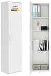 mokebo Mehrzweckschrank Der Kompakte schmaler Schrank Besenschrank (42cm breit)...
