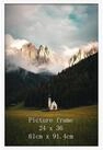 LuxusKollektion Einzelrahmen Bilderrahmen Aluminium Wei&szlig; Poster Fotos Puzzle