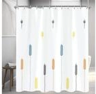LuxusKollektion Duschvorhang Duschvorhang 180x200 cm Bunte Weizenohren H200 x B180 cm