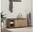 vidaXL Truhenbank vidaXL Flurbank Artisan-Eiche 100 x 38 x 46 cm
