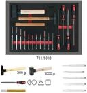 KS Tools Werkstattwagen KS Tools Feilen-, Mei&szlig;el- und Hammer-Satz, 18-tlg. in...